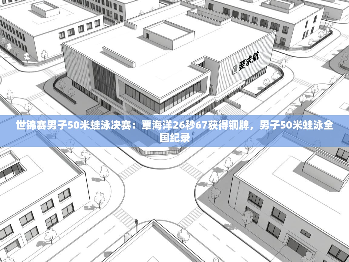 世锦赛男子50米蛙泳决赛：覃海洋26秒67获得铜牌，男子50米蛙泳全国纪录  第2张