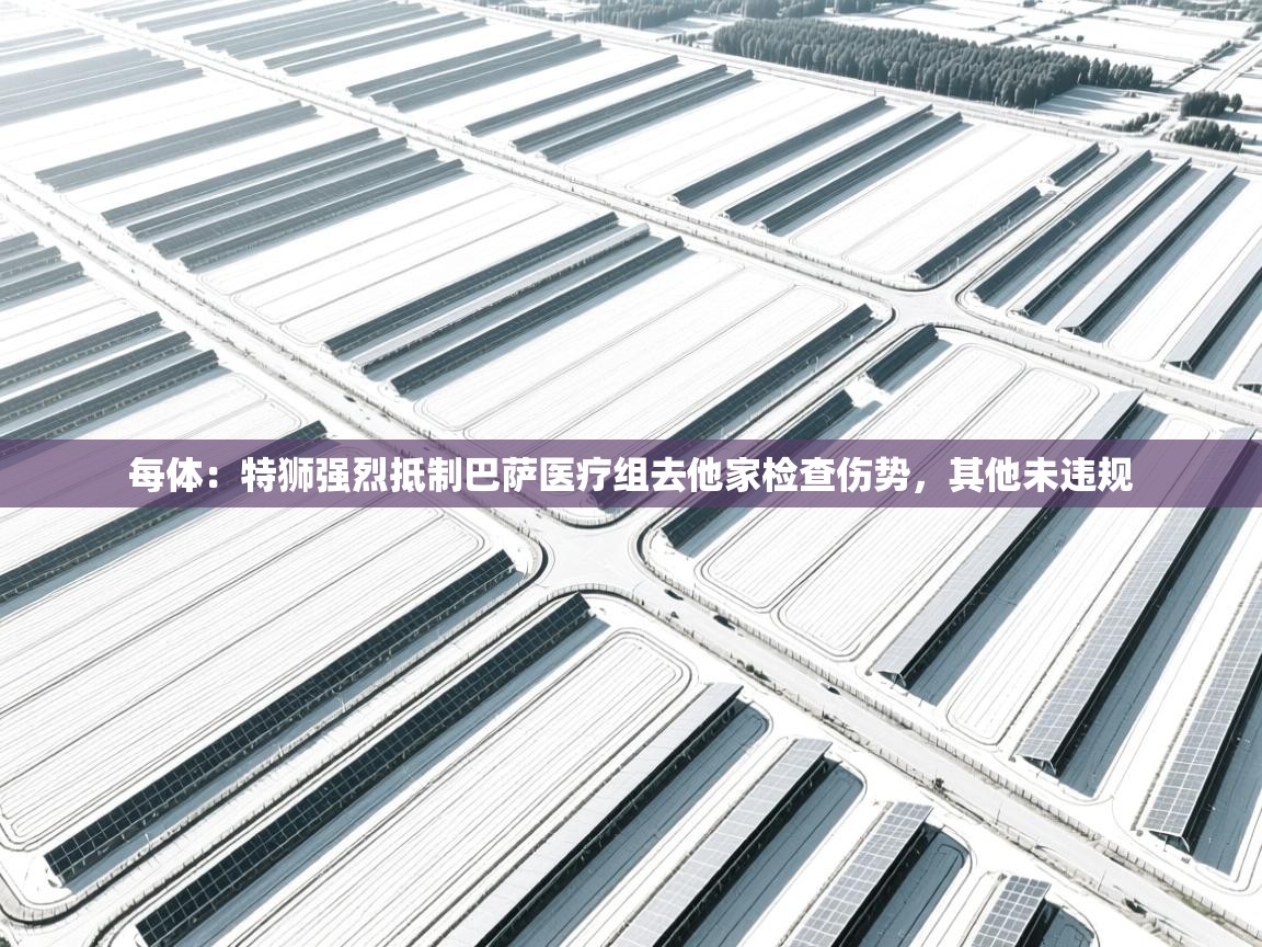 每体：特狮强烈抵制巴萨医疗组去他家检查伤势，其他未违规  第2张