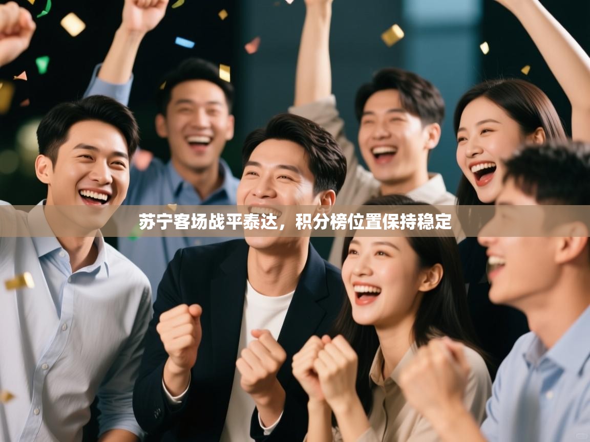 苏宁客场战平泰达，积分榜位置保持稳定